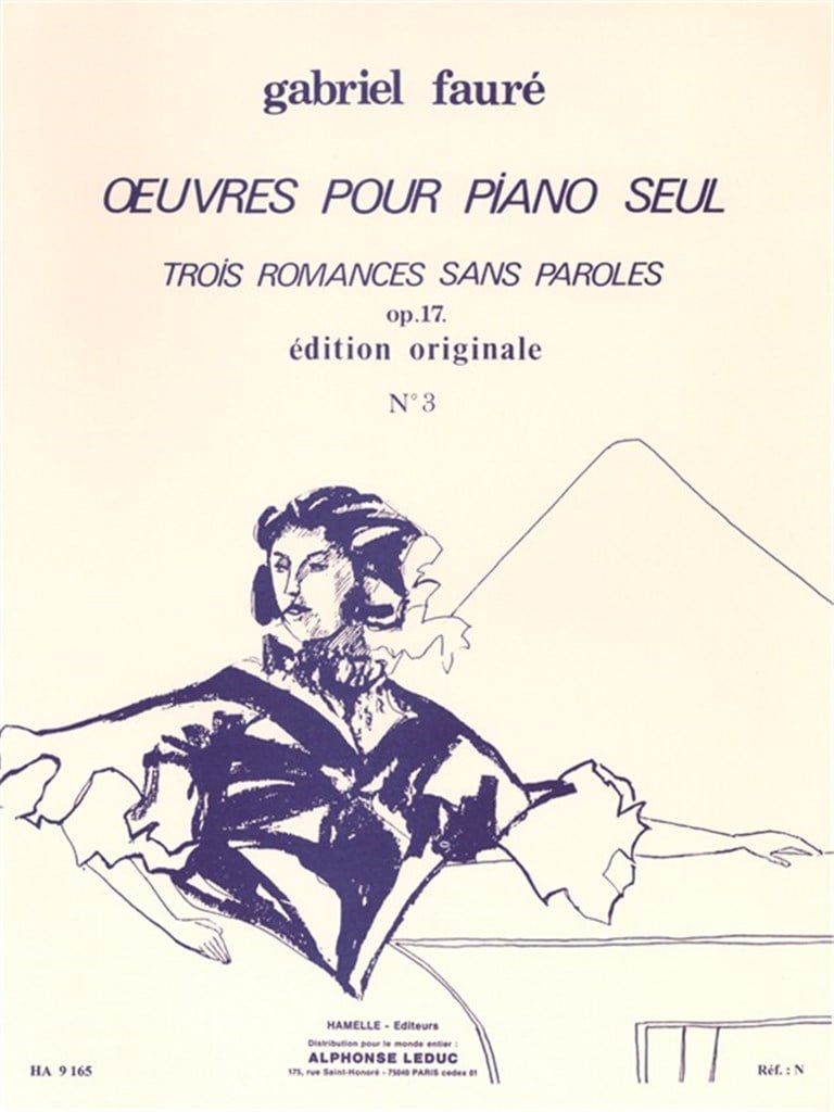 3 Romances sans Paroles Op.17, No.3 in a flat